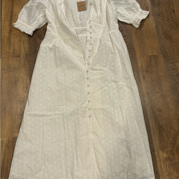 Boden Broderie Midi Tea Dress- NEW - Picture 4 of 8